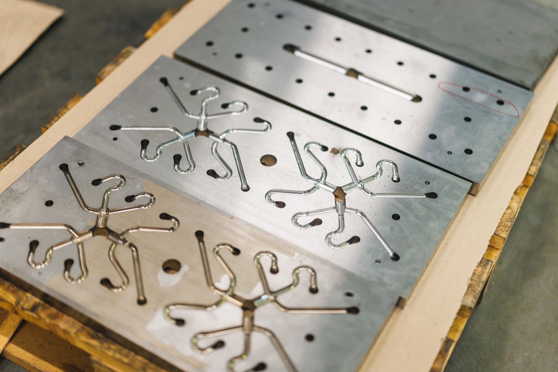 Precision CNC machined metal components